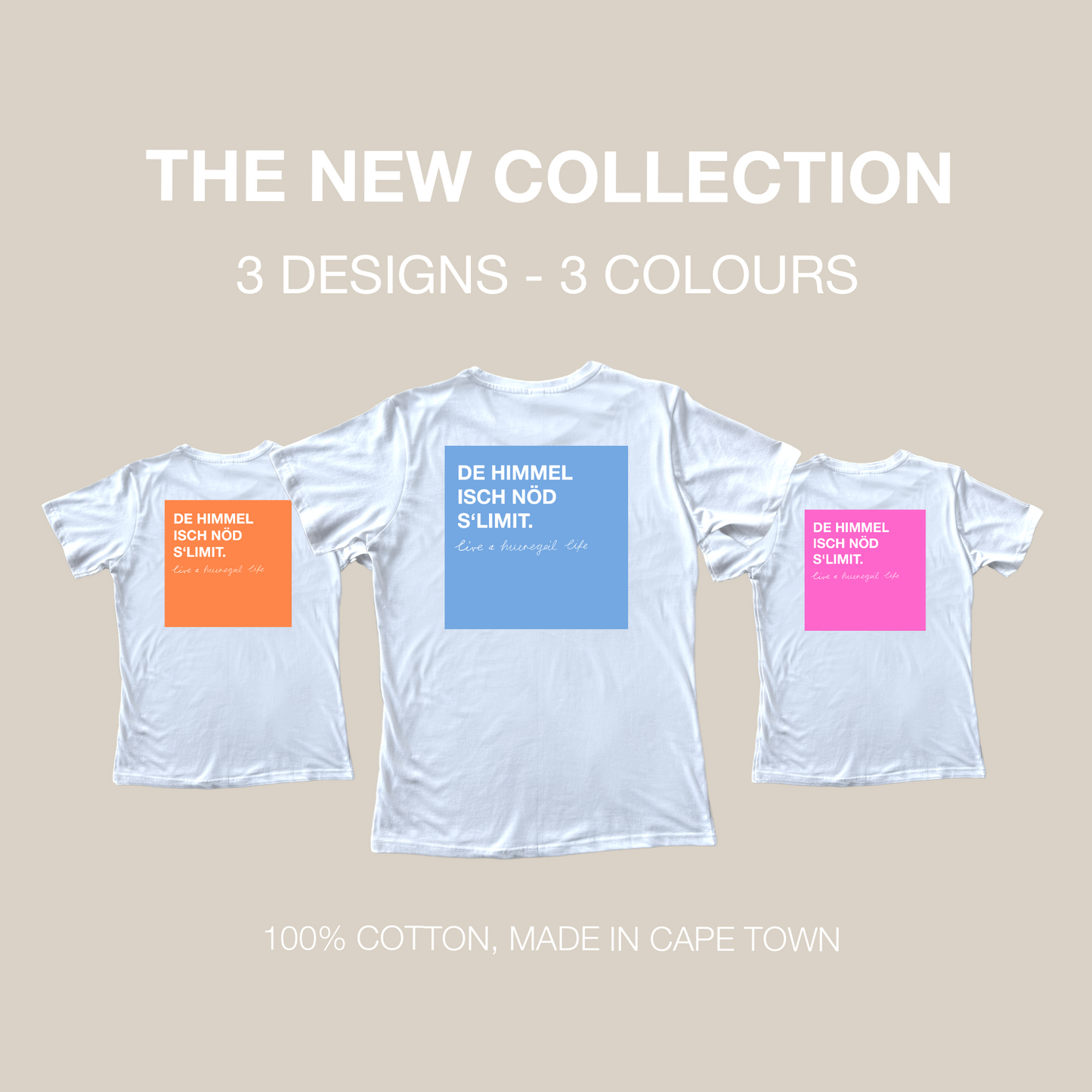 TIME-LIMITED unisex "Himmel" T-Shirt / 3 Farben erhältlich