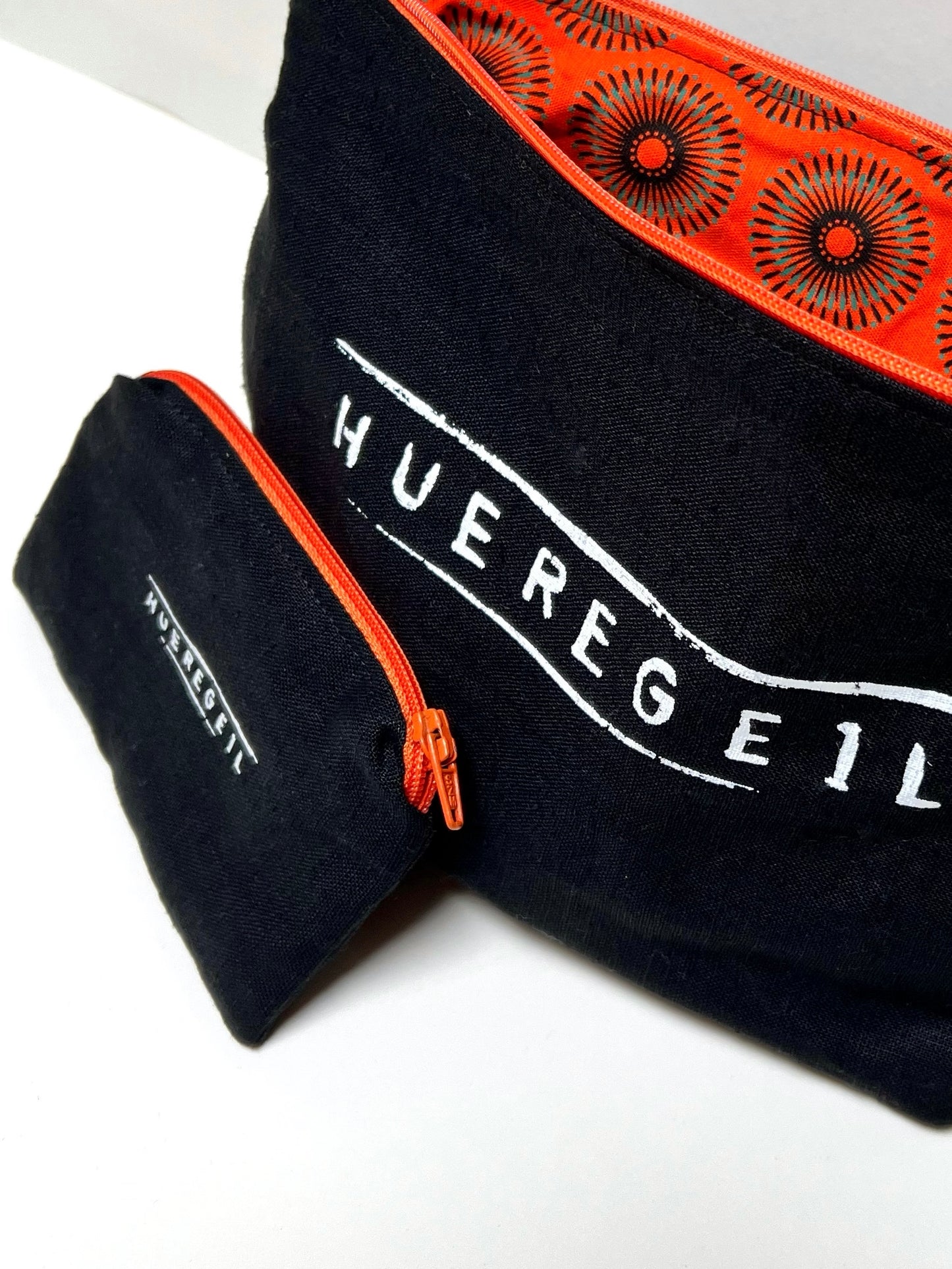 Orange Pouch Bag