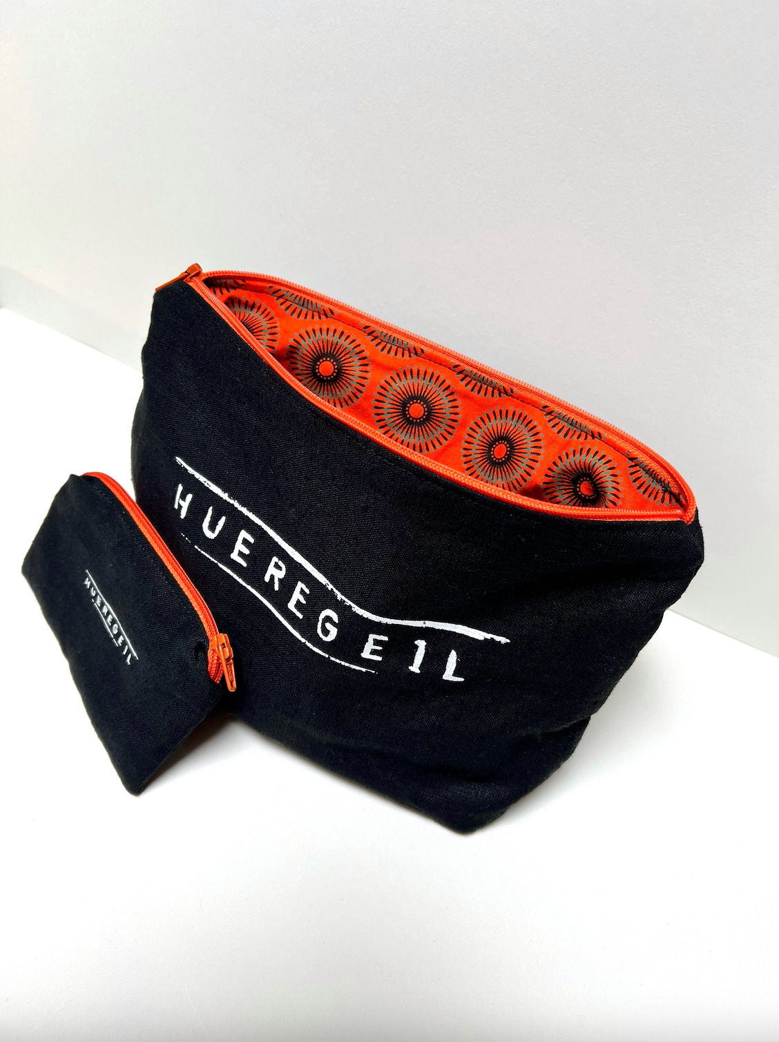 Orange Pouch Bag