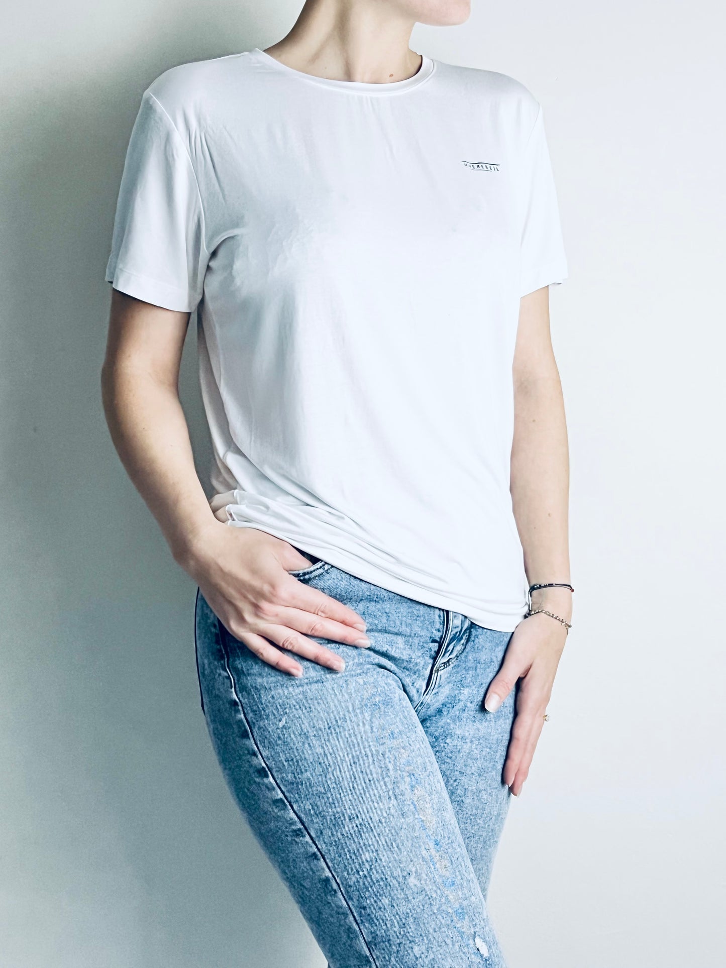 T-Shirt black w/ mini print