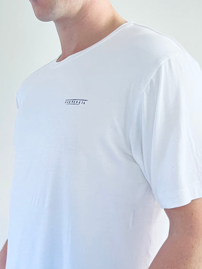 T-Shirt black w/ mini print